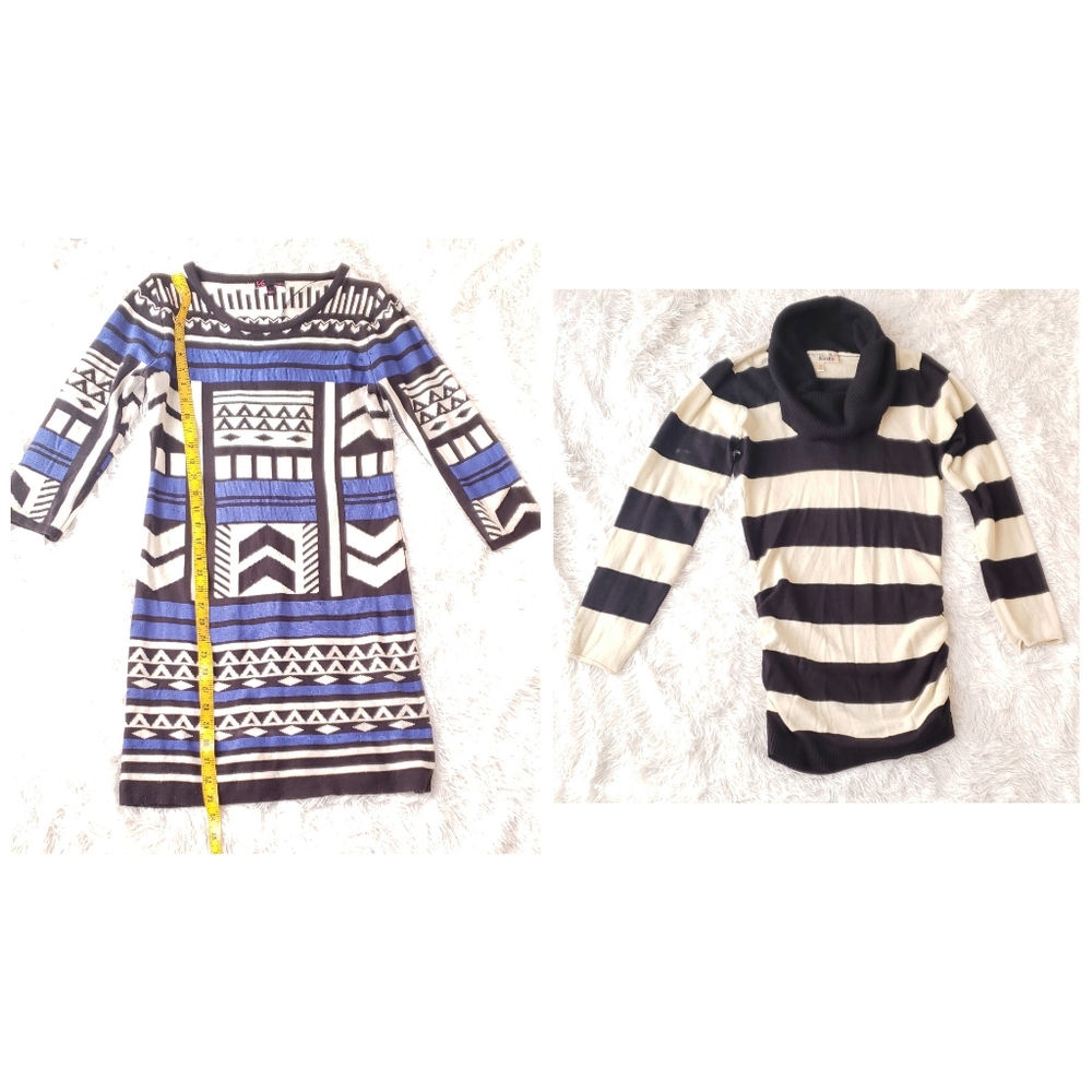2 Women's Bodycon Sweater dresses